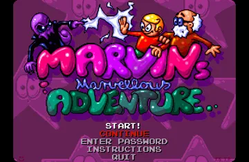 Marvin's Marvellous Adventure (AGA)_Disk4 screen shot title